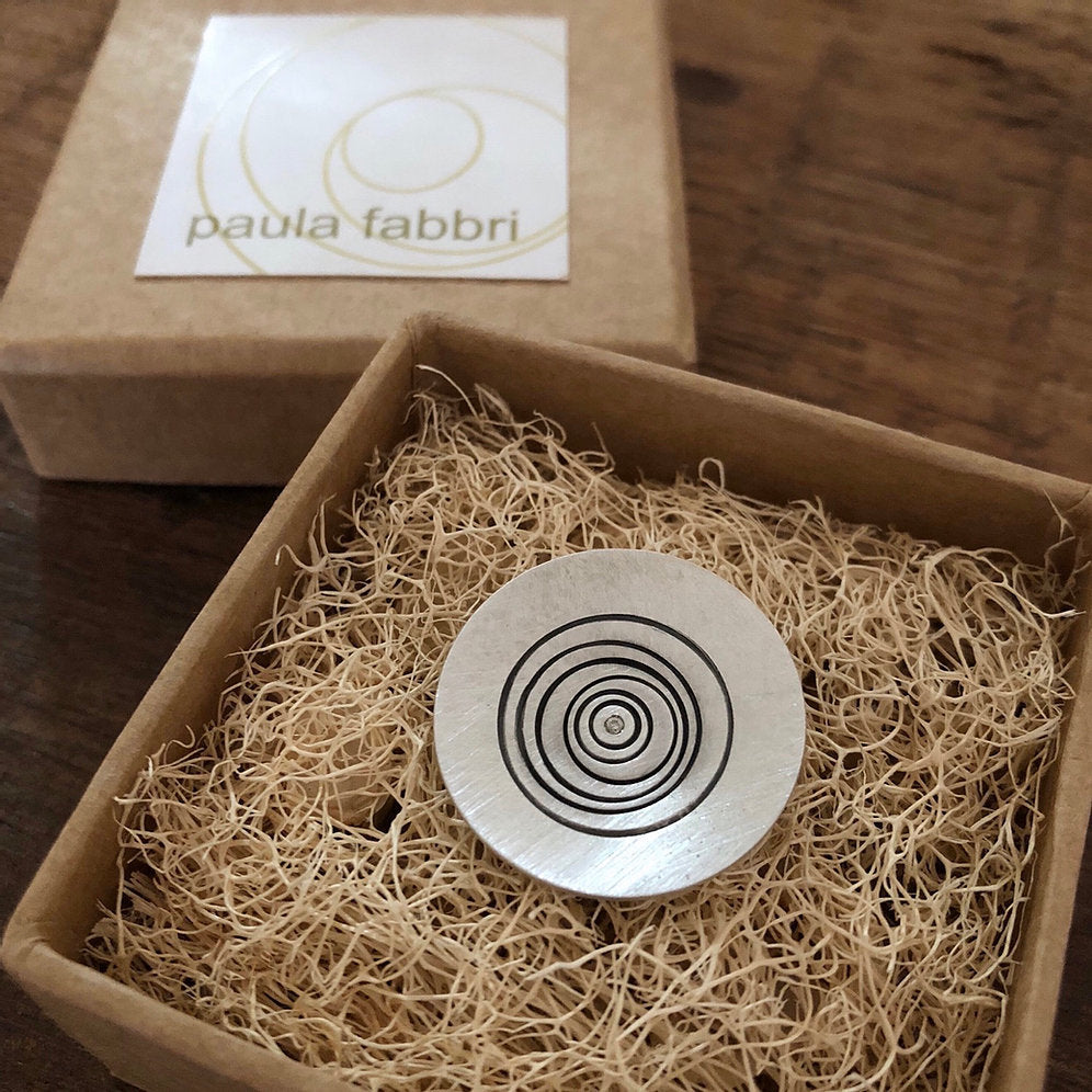 Anel Ciranda com diamante